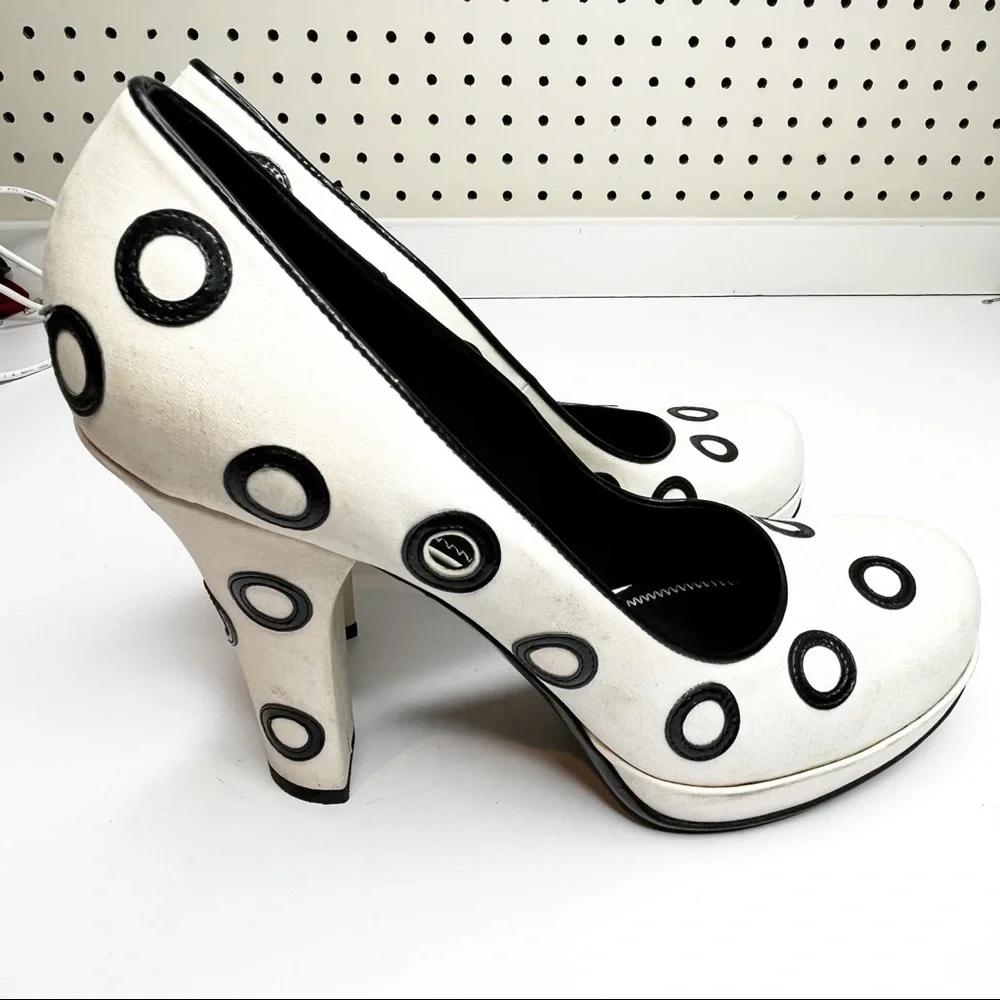 Louis Vuitton | Linen Chunky Heels